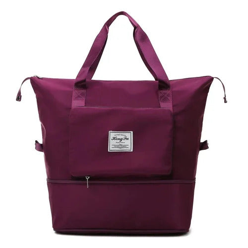 Expandable Multipurpose Ladies Waterproof Travel Bag for Beach, Gym, etc.