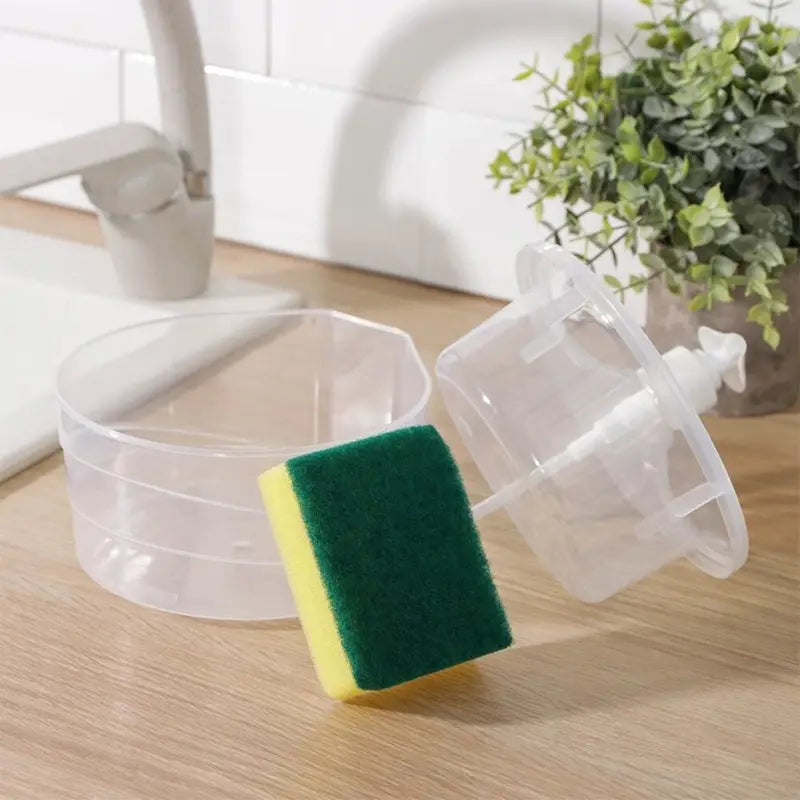 2-in-1 Double Layer Soap Dispenser