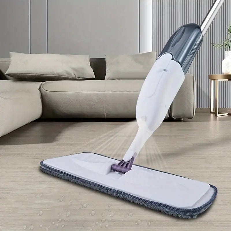 2-in-1 Spray Mop with 360° Rotating Head