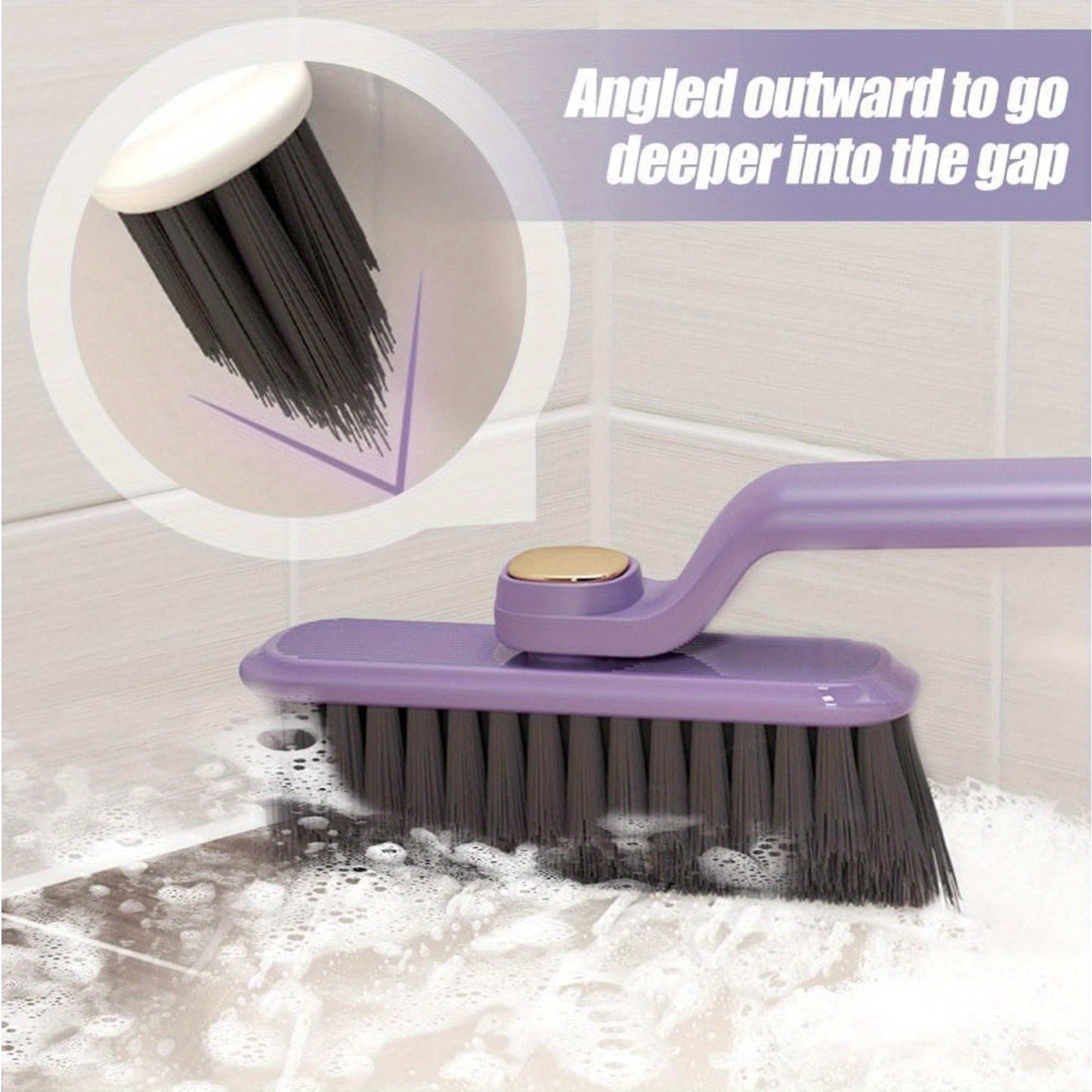 Multi-Function 360° Rotating Crevice Cleaning Brush (Set of 2)
