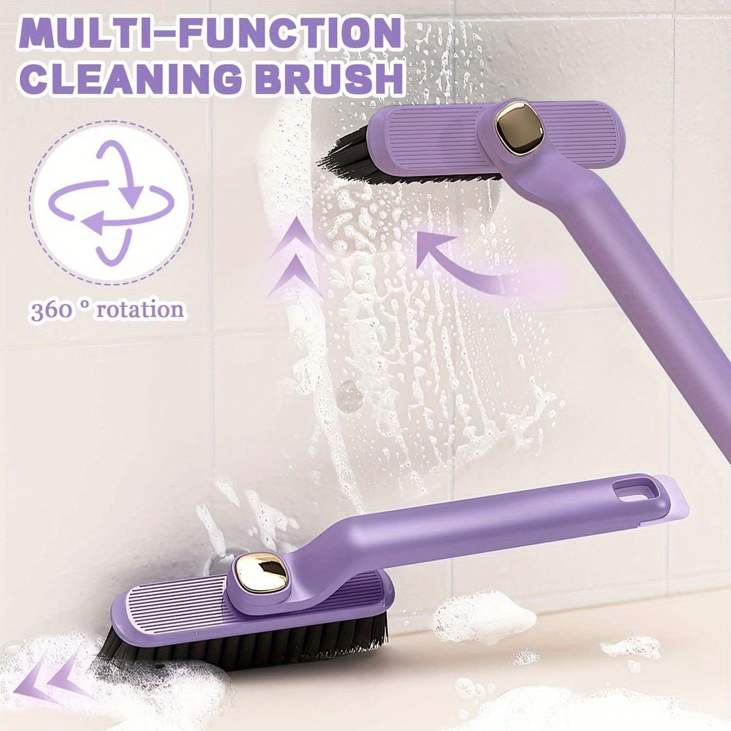 Multi-Function 360° Rotating Crevice Cleaning Brush (Set of 2)