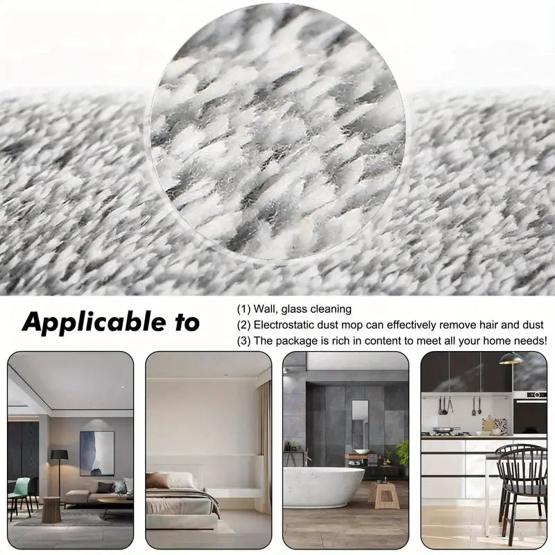 2-in-1 Spray Mop with 360° Rotating Head
