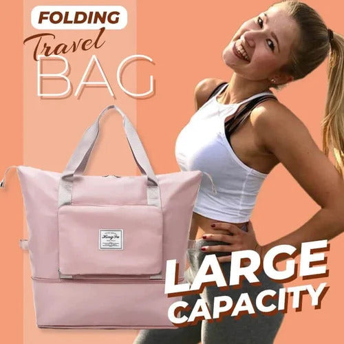 Expandable Multipurpose Ladies Waterproof Travel Bag for Beach, Gym, etc.