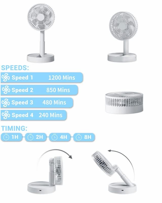 Portable Table Fan