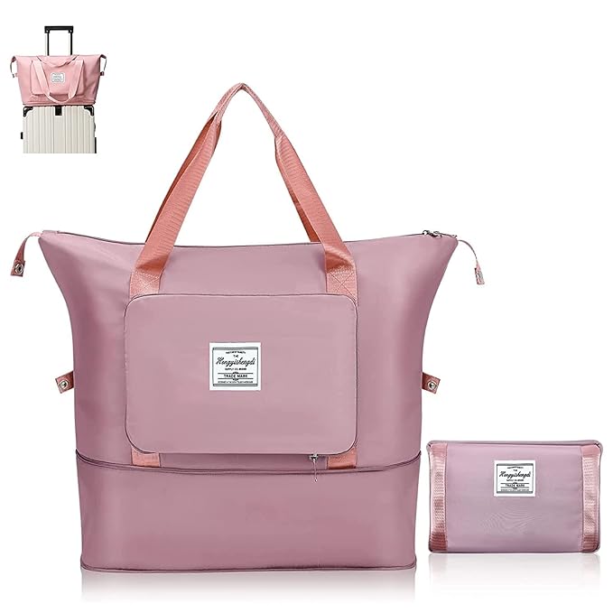 Expandable Multipurpose Ladies Waterproof Travel Bag for Beach, Gym, etc.