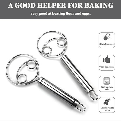 Multifunctional Effortless Stainless Steel Dough Mixer