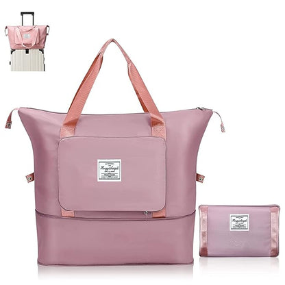 Expandable Multipurpose Ladies Waterproof Travel Bag for Beach, Gym, etc.