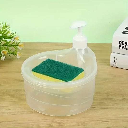 2-in-1 Double Layer Soap Dispenser